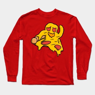 Pizza Monster Long Sleeve T-Shirt